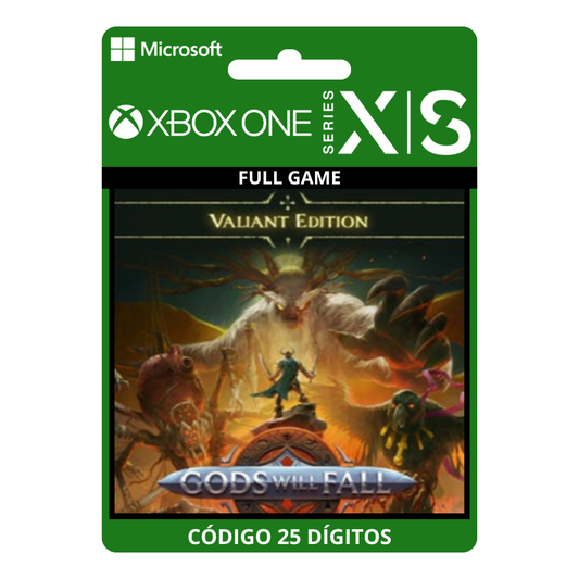 Gods Will Fall: Valiant Edition Xbox One/Series X|S 25 Dígitos
