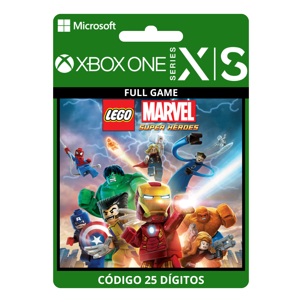 Lego Marvel Super Heroes Xbox One/Series X|S 25 Dígitos