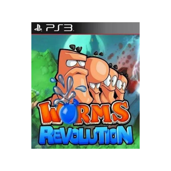 Worms Revolution Mídia Digital Ps3 Psn