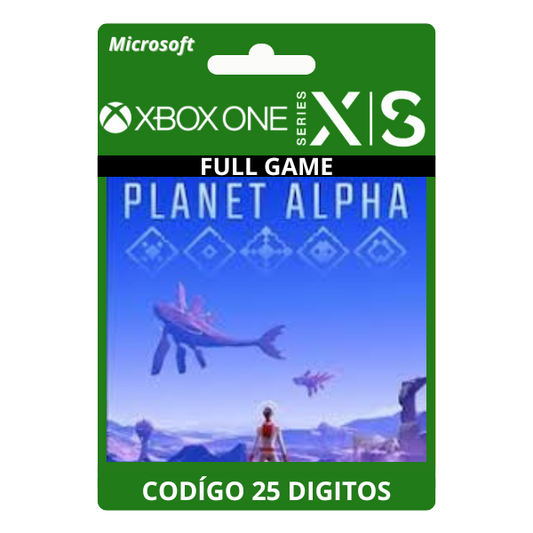 Planet Alpha Xbox One/Series X|S 25 Dígitos