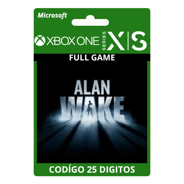 Alan Wake Remastered Xbox One/Series X|S 25 Dígitos