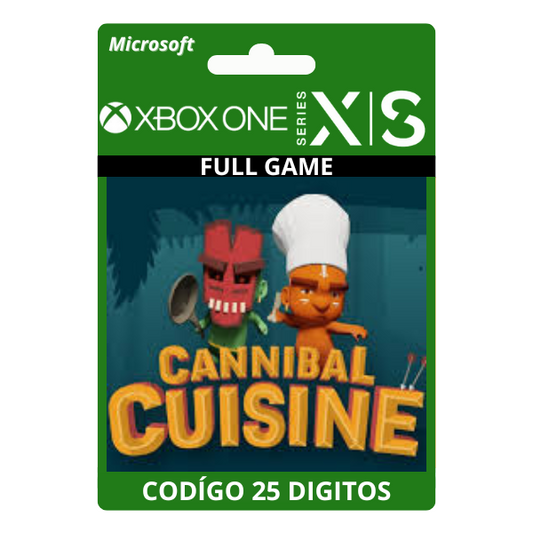 Cannibal Cuisine Xbox One/Series X|S 25 Dígitos