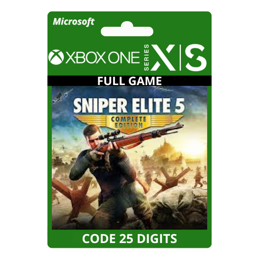 Sniper Elite 5 Complete Edition Xbox One/Series X/S 25 Dígitos