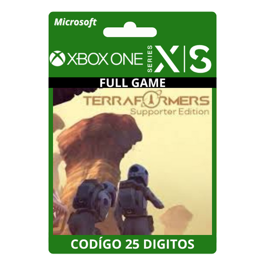 Terraformers: Supporter Edition Xbox One/Series X|S 25 Dígitos