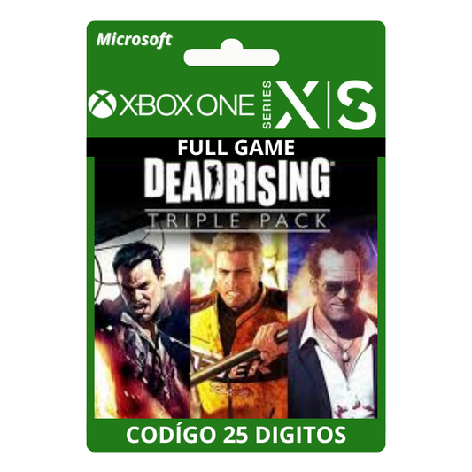 Dead Rising Triple Bundle Pack Xbox One/Series X|S 25 Dígitos