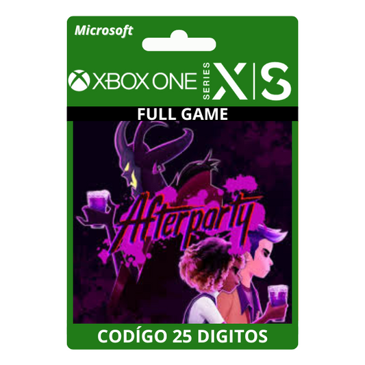 Afterparty Xbox One/Series X|S 25 Dígitos