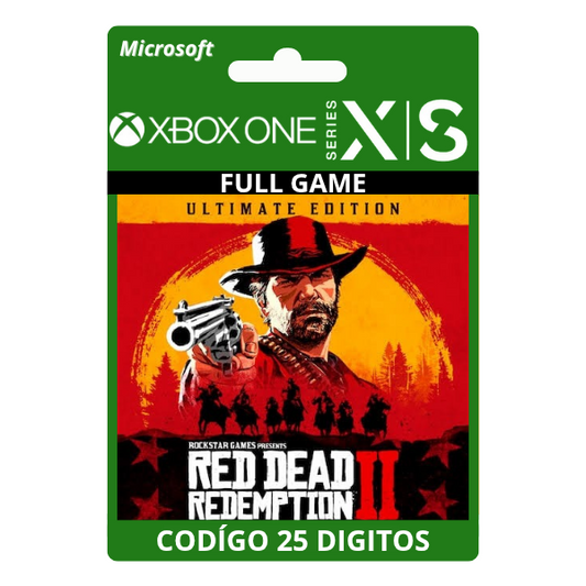 Red Dead Redemption 2 Edição Definitiva Xbox One/Series X|S 25 Dígitos
