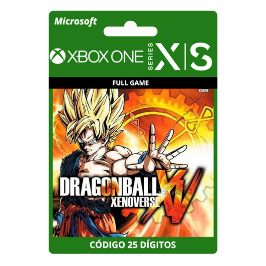 Dragon ball xenoverse Xbox One/Series X|S 25 Dígitos