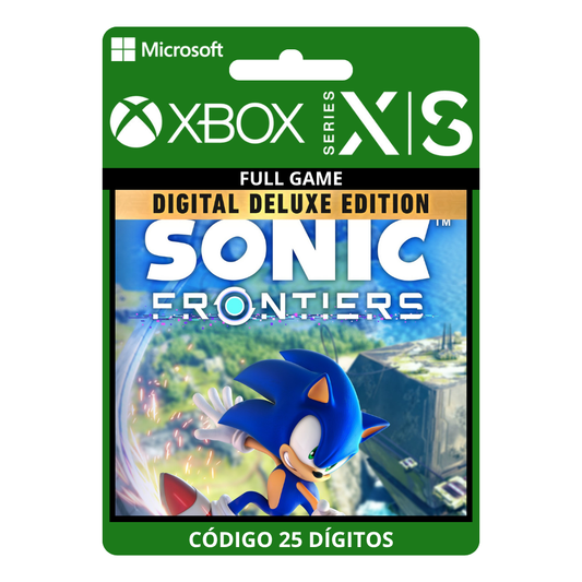Sonic Frontiers Digital Deluxe Edition Xbox One/Series X|S 25 Dígitos