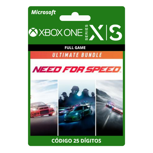 Need for Speed Ultimate Bundle Xbox One/Series X|S 25 Dígitos