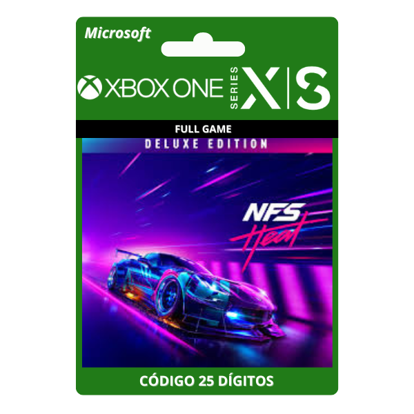 Need For Speed Heat Deluxe Edition Xbox One/Series X|S 25 Dígitos