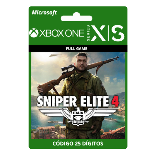 Sniper Elite 4 Xbox One/Series X/S 25 Dígitos