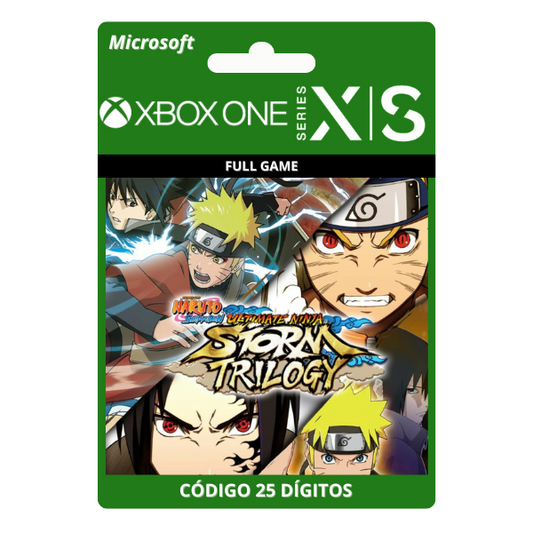 Naruto Shippuden: Ultimate Ninja Storm Trilogy Xbox One/Series X|S 25 Dígitos