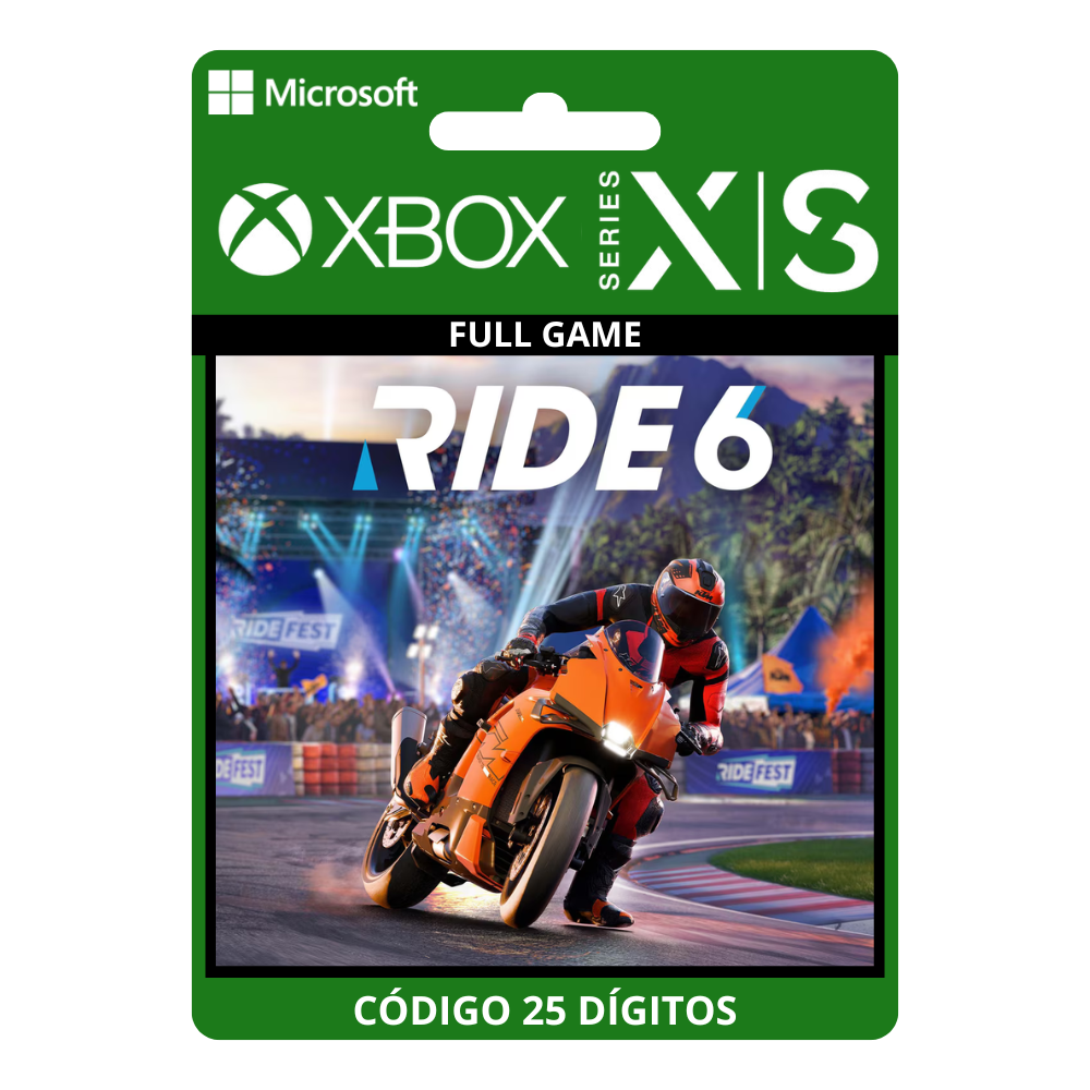 Ride 6 Xbox Series X|S 25 Dígitos
